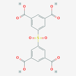 molecular formula C16H10O10S B8197781 5,5'-Sulfonyldiisophthalic acid 