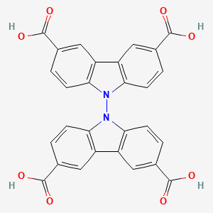 [9,9'-Bicarbazole]-3,3',6,6'-tetracarboxylic acid