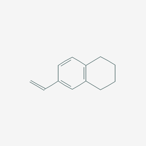 molecular formula C12H14 B8198037 6-Vinyl-1,2,3,4-tetrahydronaphthalene 