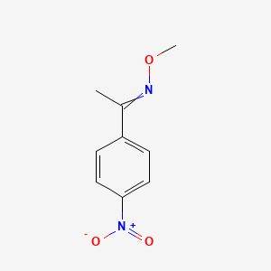 molecular formula C9H10N2O3 B8198173 N-methoxy-1-(4-nitrophenyl)ethanimine 
