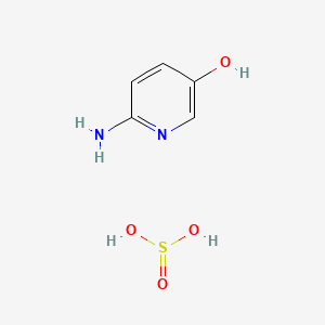 molecular formula C5H8N2O4S B8198185 6-Aminopyridin-3-ol;sulfurous acid 