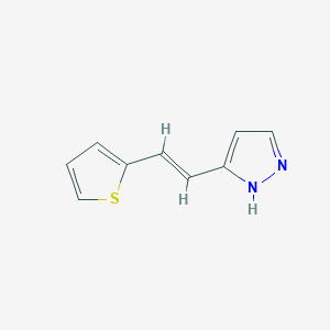 molecular formula C9H8N2S B8198262 Refanalin CAS No. 500128-99-4