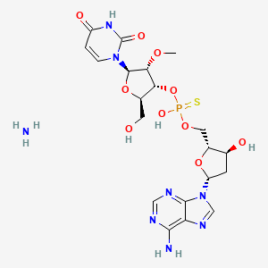 molecular formula C20H29N8O10PS B8198286 Inarigivir ammonium 