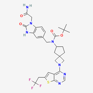 molecular formula C30H34F3N7O4S B8198329 Menin-MLL inhibitor 19 