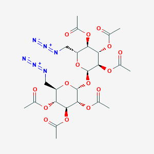 1,1'-Oxybis(6-azido-1,6-dideoxy-alpha-D-glucopyranose 2,3,4-triacetate)