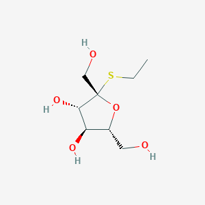 molecular formula C8H16O5S B8198411 Ethyl 2-thio-beta-d-fructofuranoside 