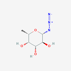 molecular formula C6H11N3O4 B8198428 beta-l-Fucopyranosyl azide 