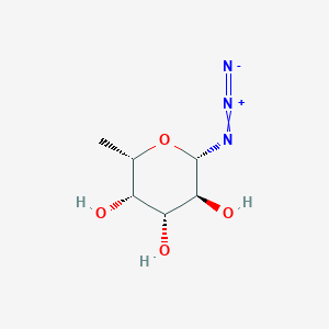 molecular formula C6H11N3O4 B8198428 6-Deoxy-beta-L-galactopyranosyl Azide 