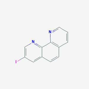 molecular formula C12H7IN2 B8198629 3-碘-1,10-菲咯啉 