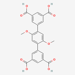 2',5'-Dimethoxy-[1,1':4',1''-terphenyl]-3,3'',5,5''-tetracarboxylic acid
