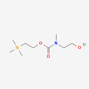 molecular formula C9H21NO3Si B8198879 2-(Trimethylsilyl)ethyl (2-hydroxyethyl)(methyl)carbamate 