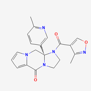 molecular formula C20H19N5O3 B8199002 (S)-Enzaplatovir 