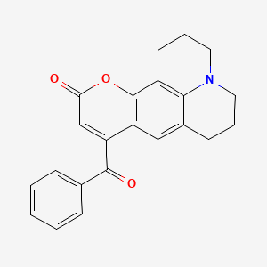molecular formula C22H19NO3 B8199054 Coumberone 