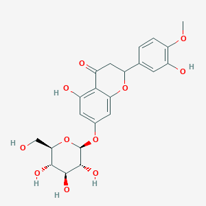 molecular formula C22H24O11 B8199107 hesperitin-7-O-beta-D-glucoside 