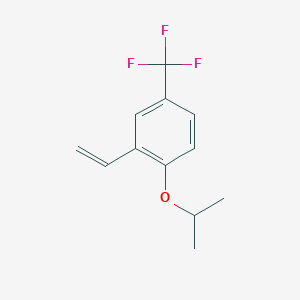 1-Isopropoxy-4-(trifluoromethyl)-2-vinylbenzene