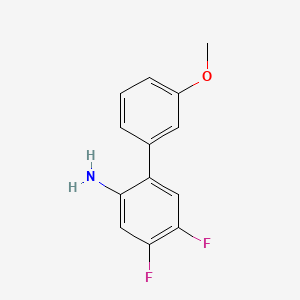 4,5-Difluoro-3'-methoxy-[1,1'-biphenyl]-2-amine