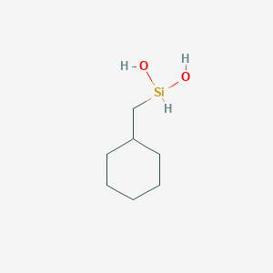 molecular formula C7H16O2Si B8199593 (Cyclohexylmethyl)silanediol 