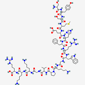 molecular formula C95H145N29O23S B8199814 alpha1-17-ACTH 