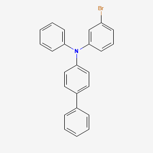 N-(3-Bromophenyl)-N-phenyl-[1,1'-biphenyl]-4-amine