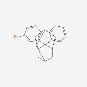 molecular formula C22H21Br B8200086 2'-Bromospiro[adamantane-2,9'-fluorene] 