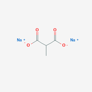 molecular formula C4H4Na2O4 B8200418 Sodium 2-methylmalonate 