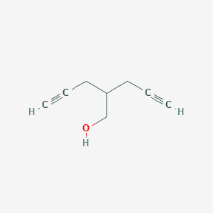molecular formula C8H10O B8200571 2-(Prop-2-yn-1-yl)pent-4-yn-1-ol 