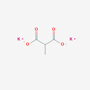 molecular formula C4H4K2O4 B8200701 Potassium 2-methylmalonate 