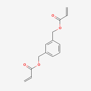 molecular formula C14H14O4 B8200913 1,3-Phenylenebis(methylene) diacrylate 