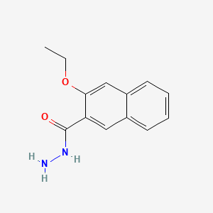 molecular formula C13H14N2O2 B8201022 3-Ethoxy-2-naphthohydrazide 
