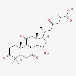 molecular formula C30H42O7 B8201593 Ganoderic Acid J 