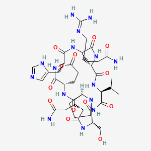 molecular formula C40H63N15O13 B8201636 利维肽 
