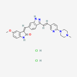 molecular formula C29H30Cl2N6O2 B8201719 CID 66736259 