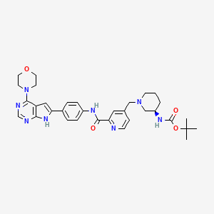 molecular formula C33H40N8O4 B8201747 Menin-MLL inhibitor 20 