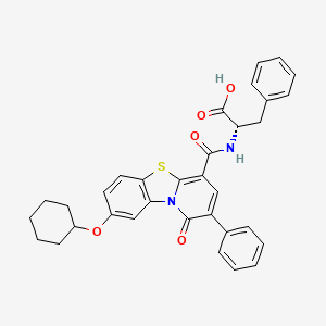 molecular formula C33H30N2O5S B8201782 RdRP-IN-2 