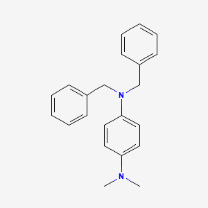 molecular formula C22H24N2 B8201851 N1,N1-Dimethyl-N4,N4-bis(phenylmethyl)-1,4-benzenediamine 