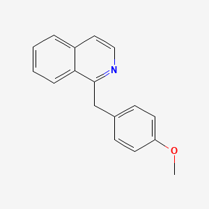 molecular formula C17H15NO B8201912 1-(4-Methoxybenzyl)isoquinoline 