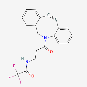 N-[3-(11,12-Didehydrodibenz[b,f]azocin-5(6H)-yl)-3-oxopropyl]-2,2,2-trifluoroacetamide