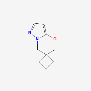 5'H,7'H-Spiro[cyclobutane-1,6'-pyrazolo[5,1-b][1,3]oxazine]