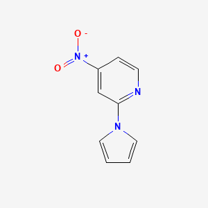 4-Nitro-2-pyrrol-1-ylpyridine