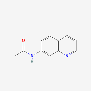 molecular formula C11H10N2O B8202333 7-乙酰氨基喹啉 CAS No. 36164-42-8