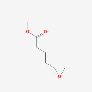 molecular formula C7H12O3 B8202349 Methyl 4-(oxiran-2-YL)butanoate CAS No. 87321-81-1