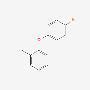 molecular formula C13H11BrO B8202355 1-(4-Bromophenoxy)-2-methylbenzene 