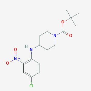 tert-Butyl 4-(4-chloro-2-nitrophenylamino)piperidine-1-carboxylate