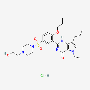 molecular formula C26H38ClN5O5S B8202501 CID 16128940 