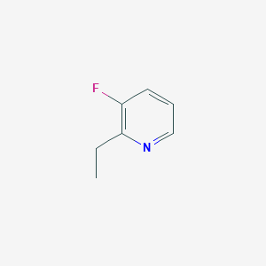 molecular formula C7H8FN B8202618 2-Ethyl-3-fluoropyridine 