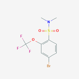 n,n-Dimethyl-4-bromo-2-trifluormethoxybenzenesulfonamide