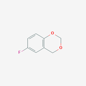 6-fluoro-4H-1,3-benzodioxine