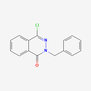 molecular formula C15H11ClN2O B8202796 2-benzyl-4-chloro-2H-phthalazin-1-one 