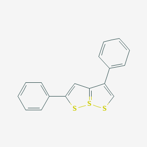 molecular formula C17H12S3 B082028 2,4-Diphenyl-6a-thiathiophthene CAS No. 14905-03-4