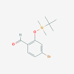 4-Bromo-2-[(tert-butyldimethylsilyl)oxy]benzaldehyde